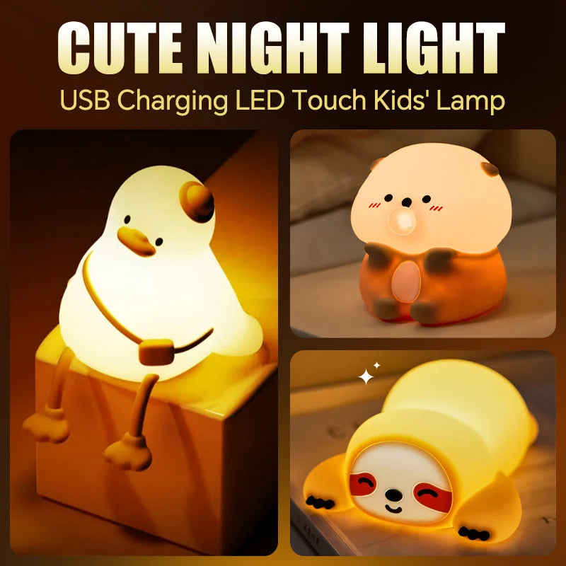 Douceur – Veilleuse Tactile Bébé | Touch Night Light