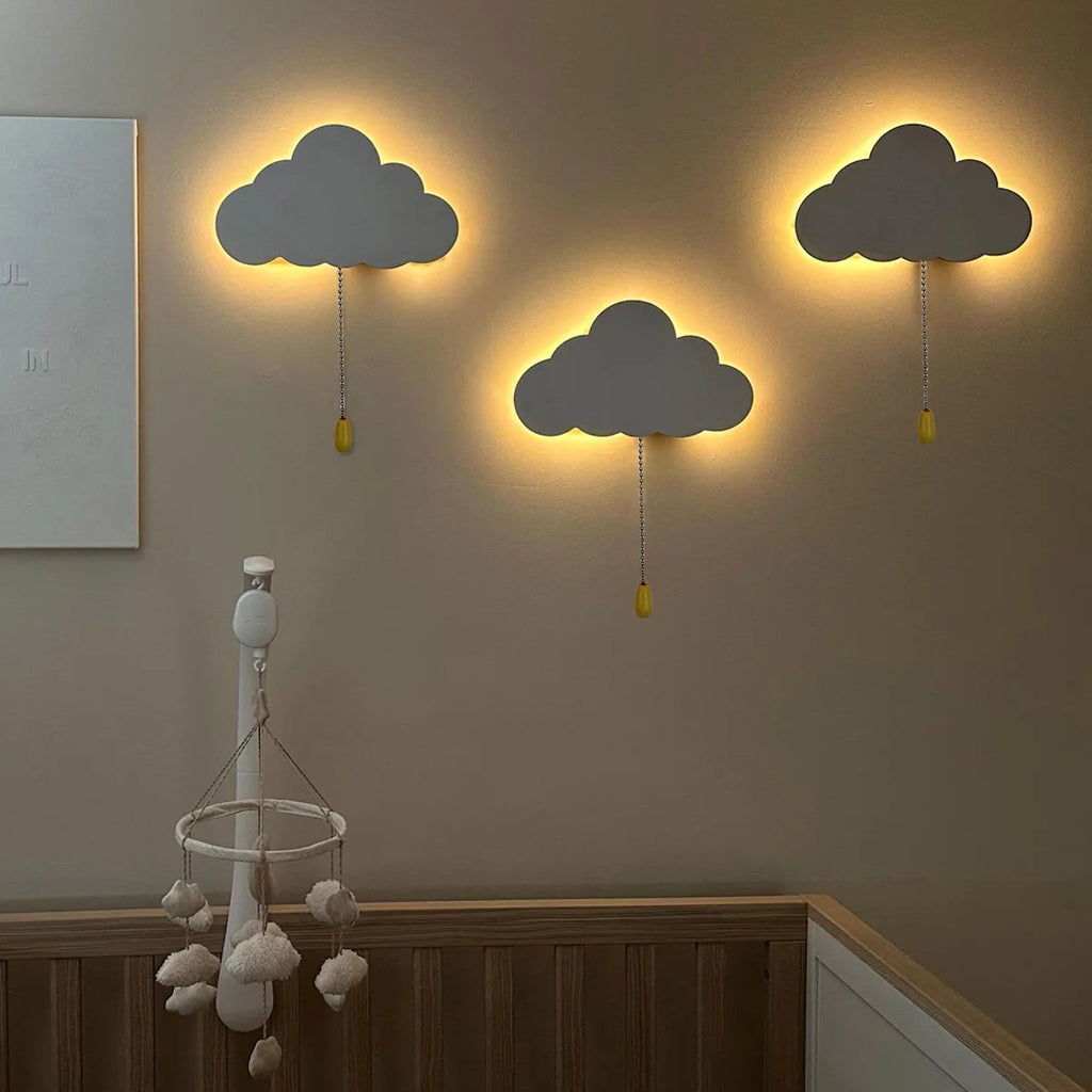Cumulus – Lampe Nuage Murale Chambre Enfant | Cloud Wall Light