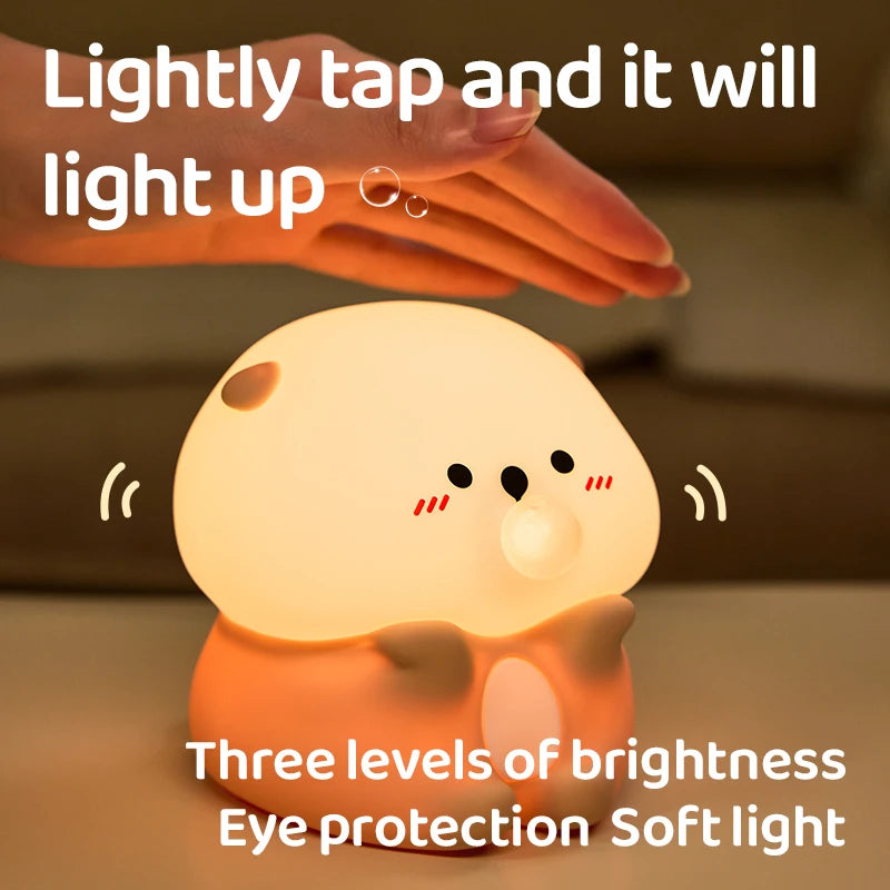 Douceur – Veilleuse Tactile Bébé | Touch Night Light