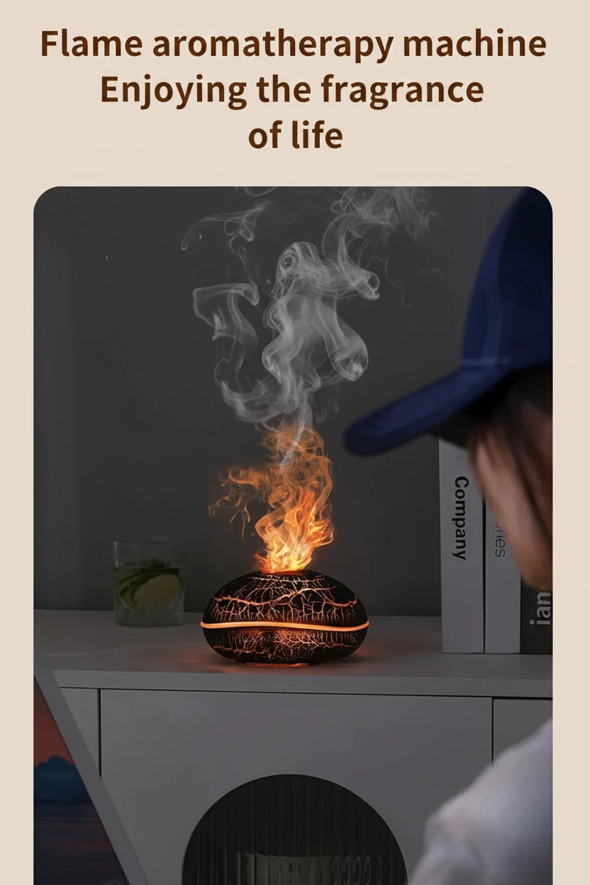 Solstice – Humidificateur Flamme Zen | Flame Aroma Humidifier