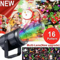 Projecteur de Noël flocon de neige, USB, 62, rotatif, motif de Noël, lumières de scène LED, extérieur, éclairage nocturne, décor, 1 pièce