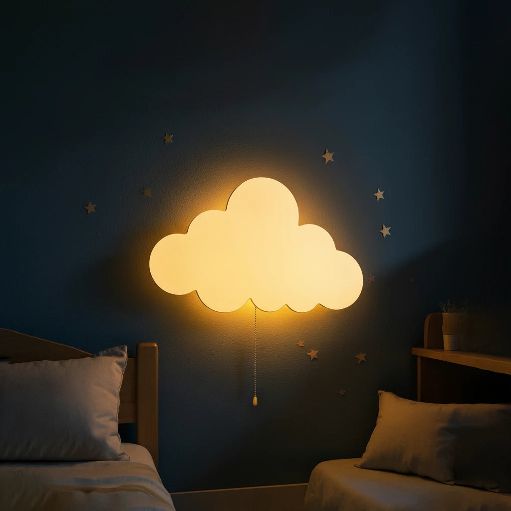 Cumulus – Lampe Nuage Murale Chambre Enfant | Cloud Wall Light