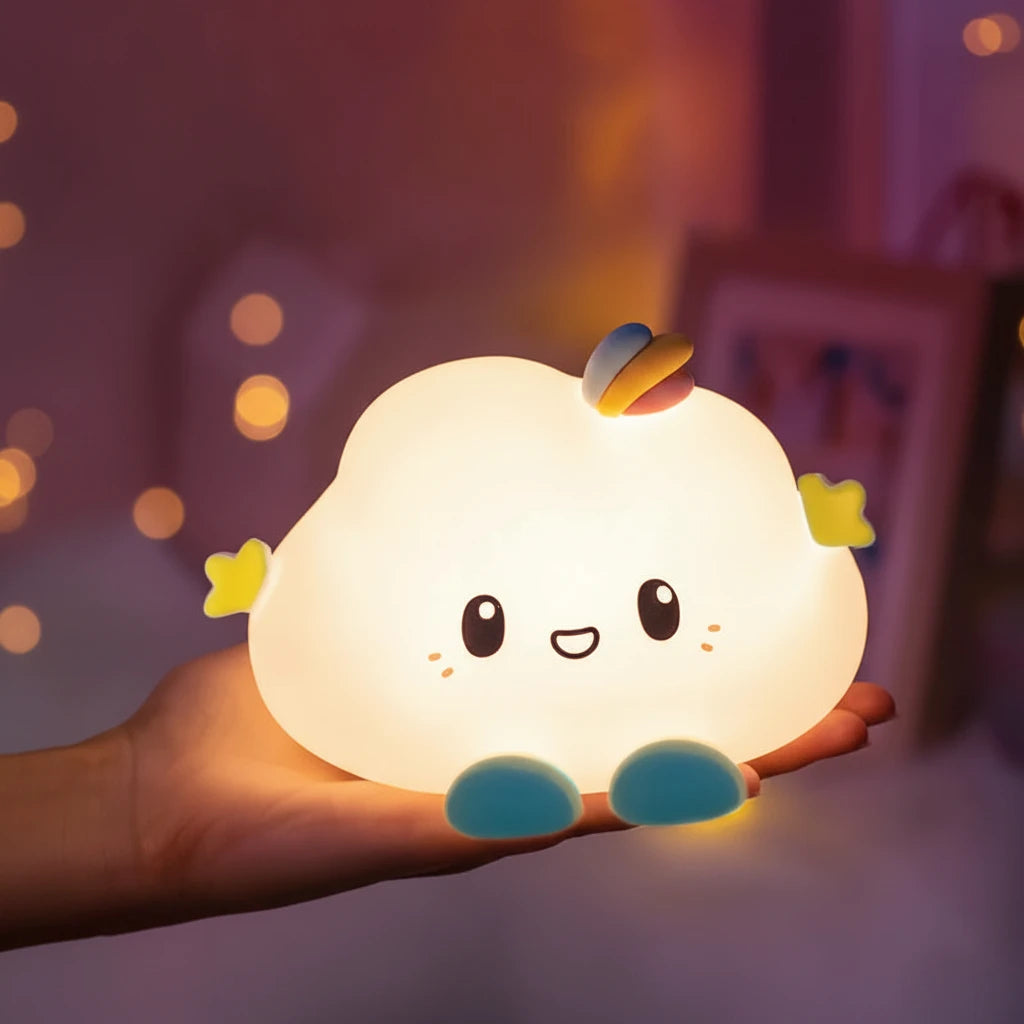 Nimbus – Veilleuse Nuage Cartoon Enfant | Cloud Night Light