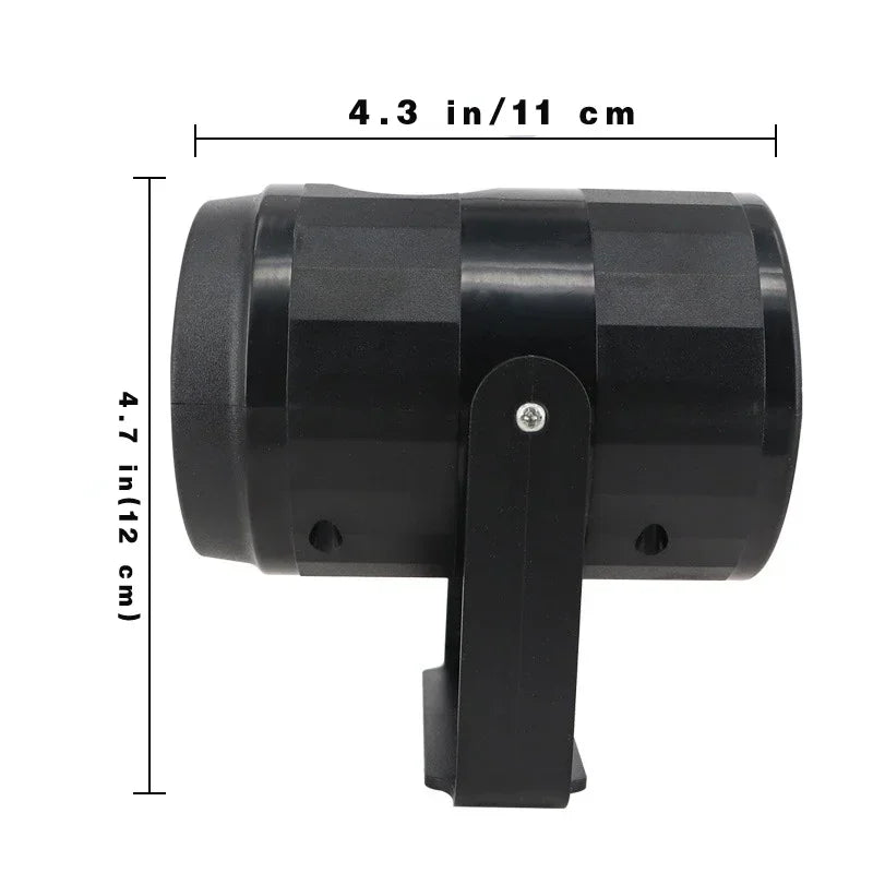 Projecteur de Noël flocon de neige, USB, 62, rotatif, motif de Noël, lumières de scène LED, extérieur, éclairage nocturne, décor, 1 pièce