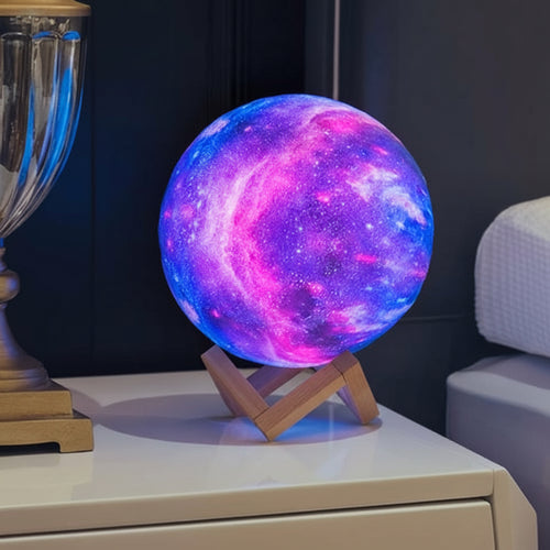 3D Printing Moon Lamp Galaxy Moon Light with Remote Control